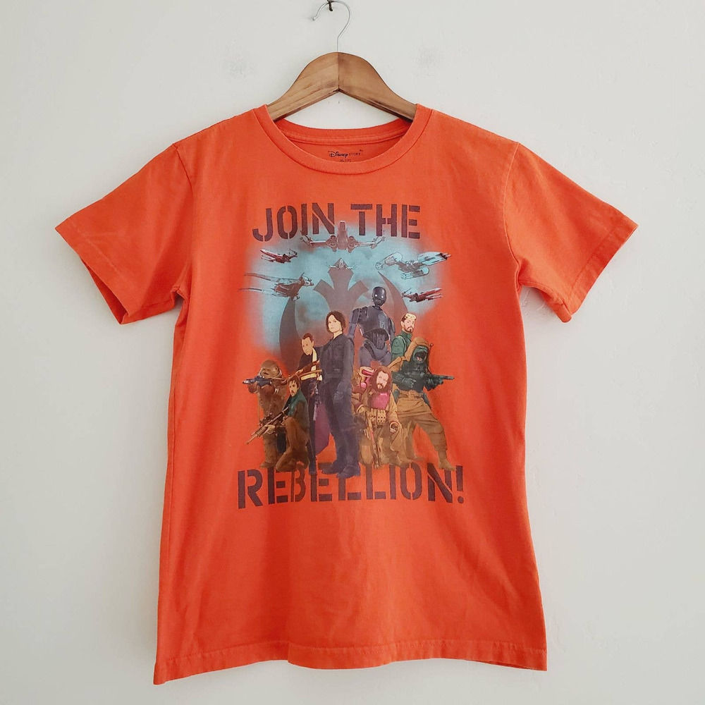 Star Wars Join the Rebellion Kids Tees Orange XL